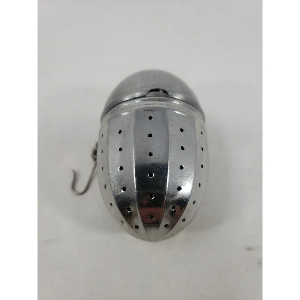 Vintage Stainless Steel Acorn Tea Infuser Loose Leaf Tea Steeper Ball with Chain